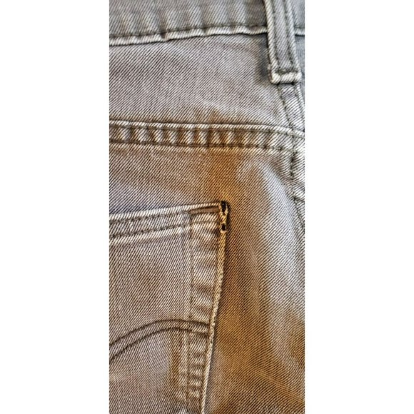 Black Men's Levi's 511 Jeans Size 31 x 30 Distressed Worn Straight Leg Style - Picture 3 of 6